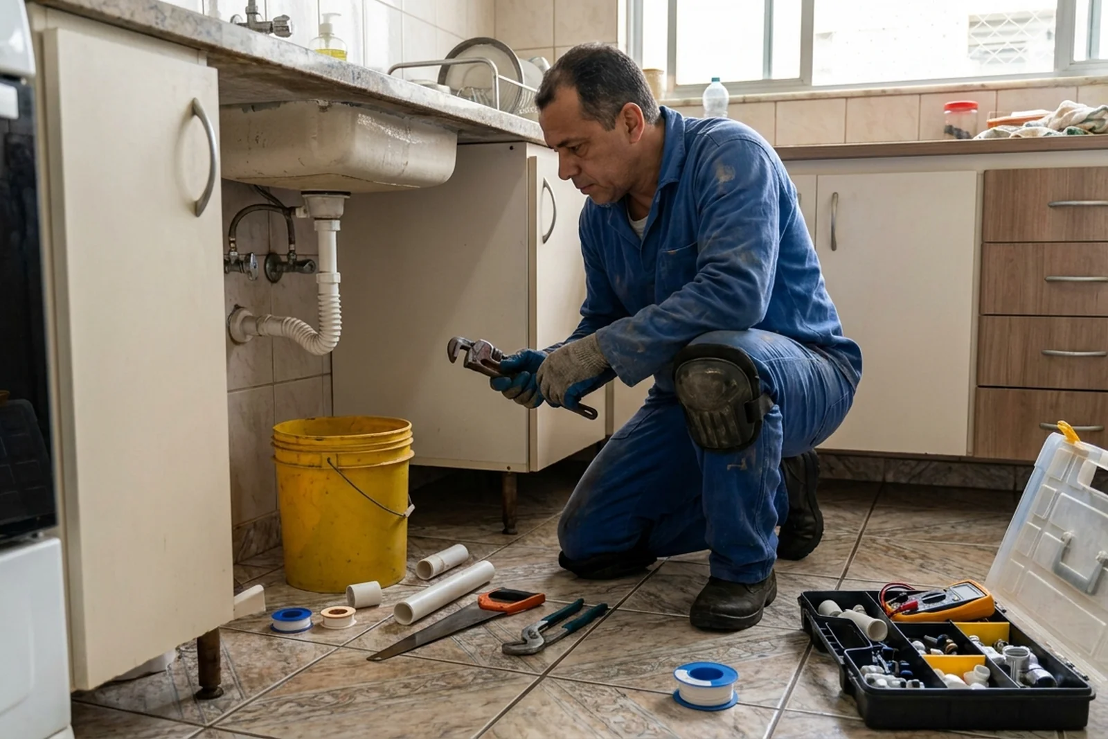 Reparos hidráulicos e detecção de vazamento em Vitória da Conquista-BA